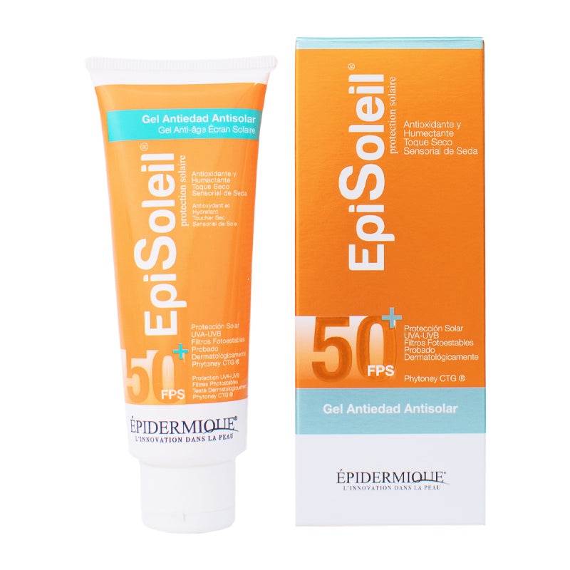 EPISOLEIL GEL ANTIEDAD ANTISOLAR FPS 50+