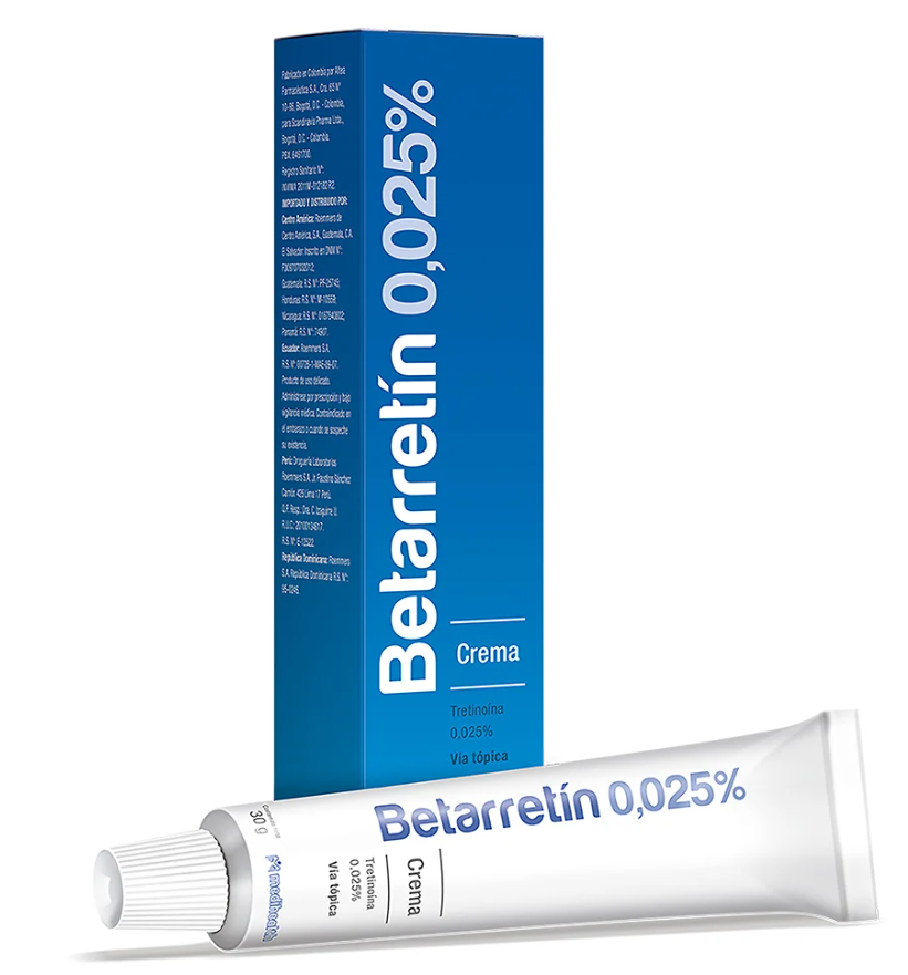 BETARRETÍN CREMA 0.025%
