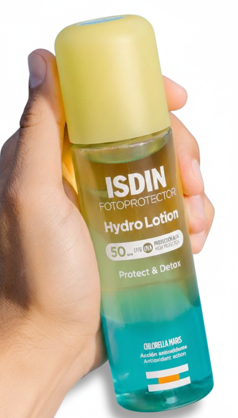 FOTOPROTECTOR ISDIN HYDROLOTION FRASCO SPF 50+ 200ML