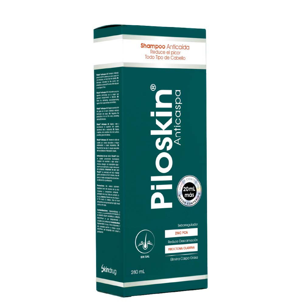PILOSKIN ANTICASPA Y ANTICAIDA SHAMPOO