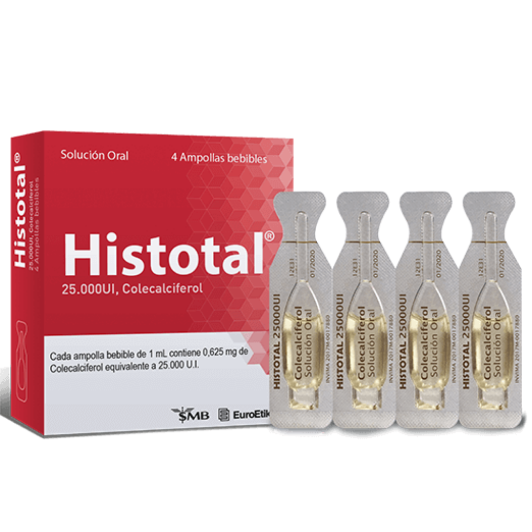 HISTOTAL CAJA X 4 AMPOLLAS