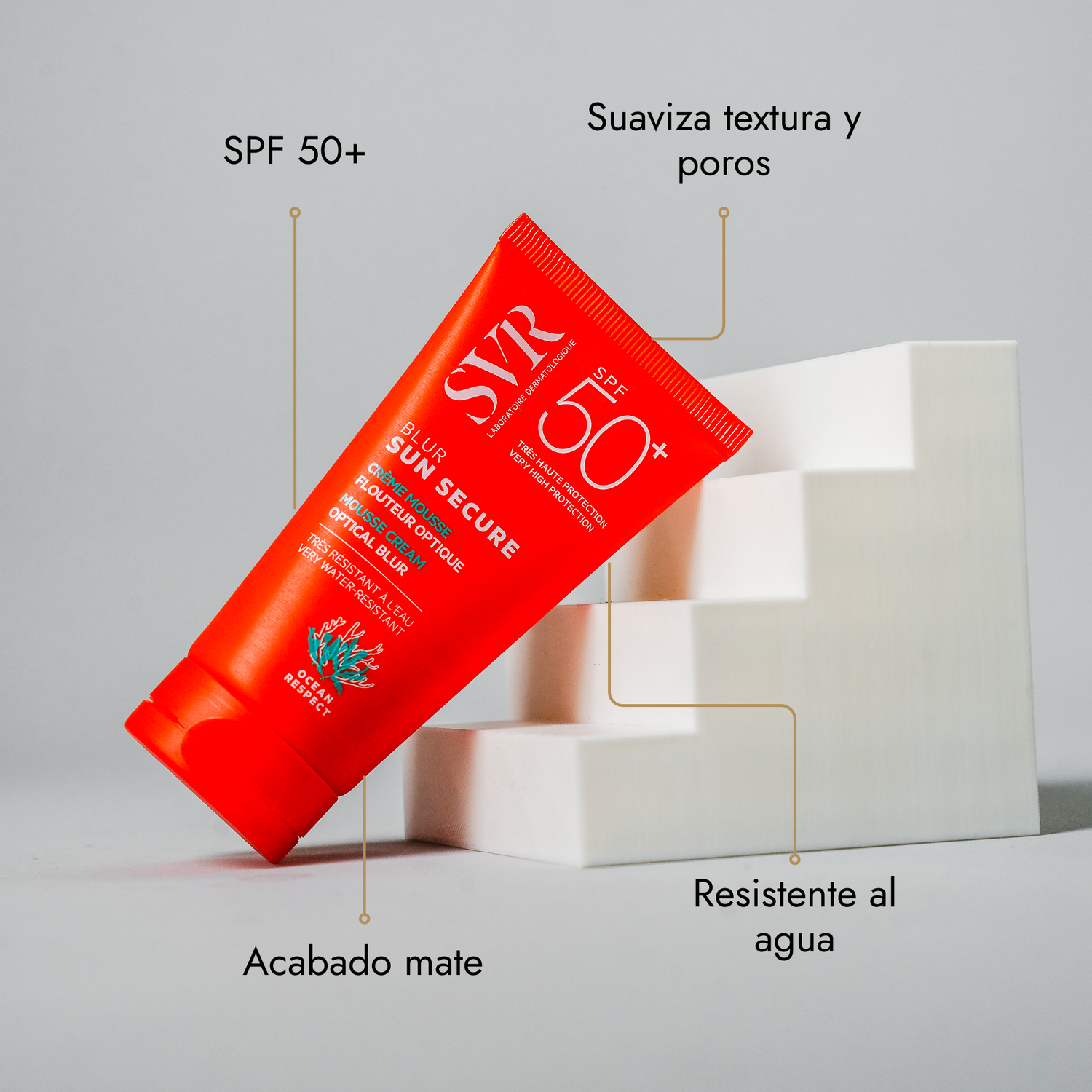 Sun Secure Blur SPF 50+ Sin Color – Protector Solar Efecto Blur