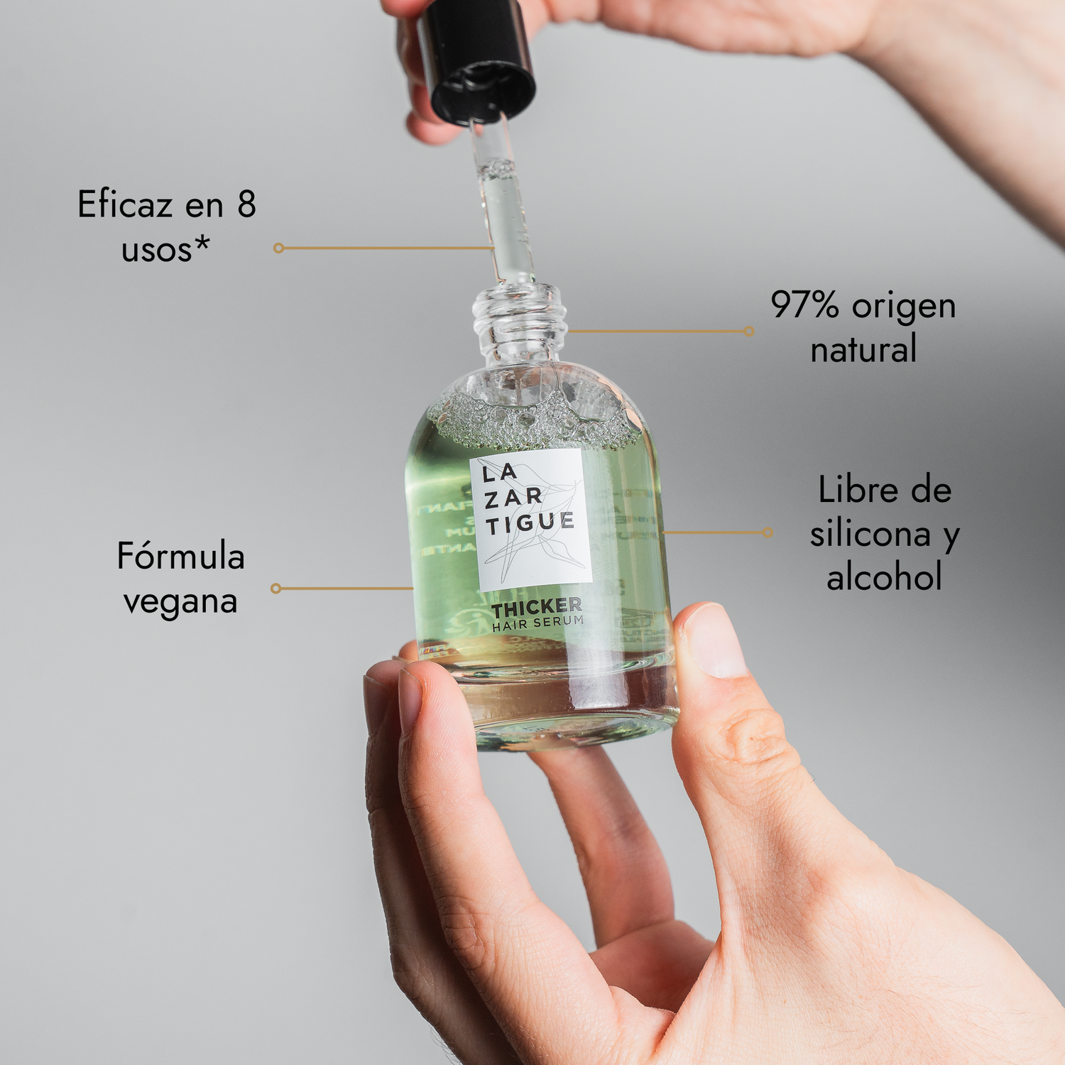 Sérum Anticaída Thicker – Tratamiento Fortificante Capilar
